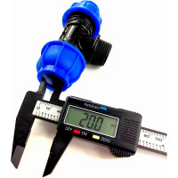 Переходной тройник ПНД BOUTTE 20-3/4"НР-20 9278021