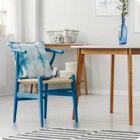 Аэрозольная краска Elcon для мебели и предметов декора,  для металла, для пластика, для керамики, для стекла, для гипса, быстросохнущая, акриловая, синий кобальт, аэрозоль 520 мл 00-00462265