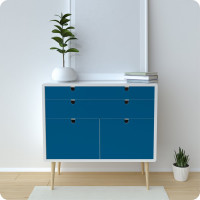 Аэрозольная краска Elcon для мебели и предметов декора,  для металла, для пластика, для керамики, для стекла, для гипса, быстросохнущая, акриловая, синий кобальт, аэрозоль 520 мл 00-00462265