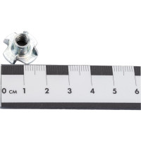 Усовая гайка Laurus М6 цинк комплект 10 шт 26586