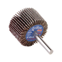 Круг лепестковый абразивный радиальный (40x25 мм; хвостовик 6 мм; P 40) ДИОЛД 90018001