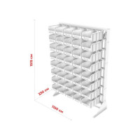 Стойка СТЕЛЛА-ТЕХНИК 1150x1500 односторонняя С1-00-00-08