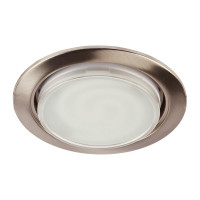 Встраиваемый светильник Smartbuy под лампу GX53 сатин никель SBL-05SNC-GX53