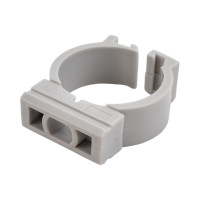 Крепеж-клипса для трубы D25 мм с фиксатором TDM ELECTRIC SQ0405-0103