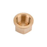 Заглушка Viega В, 3/4", бронза RX, с многогранником 266653