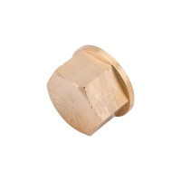 Заглушка Viega В, 3/4", бронза RX, с многогранником 266653