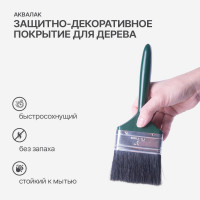 Защитно-декоративный лак для дерева KRONA Аквалак (бесцветный; 3 л) 66360403