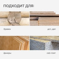 Защитно-декоративный лак для дерева KRONA Аквалак (бесцветный; 3 л) 66360403