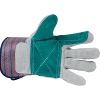 Спилковые комбинированные перчатки Armprotect докер с усилением ладони, р10 SK320