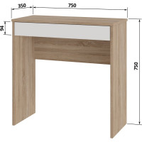 Письменный стол Атмосфера Нордик Исполнение 1 00-00017834