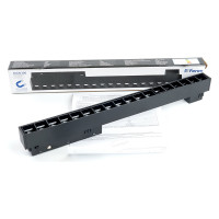 Светодиодный магнитный светильник FERON MGN300 трековый низковольтный, 18W, 1620 Lm, 3000К, 30 градусов, черный 41935