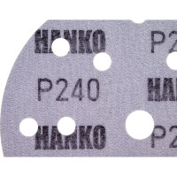 Круг шлифовальный (150 мм; 15 отв.; Р240; 100 шт) Hanko FC531.150.15.0240