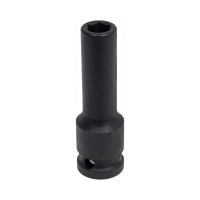 Головка ударная 6-гранная удлиненная 10 мм, 1/2"DR KRAFT KT 702048