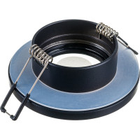 Встраиваемый влагозащищенный светильник ЭРА WR3 BK MR16/GU5.3, IP44, черный Б0054367