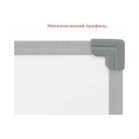 Магнитно-маркерная доска BoardSYS одноэлементная 100x200 металический профиль 20Ф*200