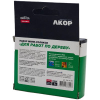 Ролик Акор мини д/валика, микрофибра, д/работ по дереву, 60 мм 3шт 300-60-3