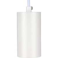 Подвесной светильник Ritter Arton цилиндр, провод 1м, 55x100, GU10, алюминий, белый 59980 7