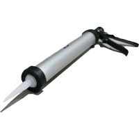 Пистолет для герметика с алюминиевым корпусом DeltaRoll 600 мл CG150048