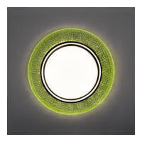 Встраиваемый светильник General Lighting Systems с подсветкой GX53, 123х42мм, модерн малахит, IP20 GCL-GX53-H38-BL-2 661254