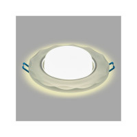 Встраиваемый светильник General Lighting Systems с подсветкой GX53, 123х45мм, фигурный матовый, IP20 GCL-GX53-H38-BL-6 661153