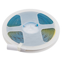Лента светодиодная General Lighting Systems GLS-COB-512-14-24-IP20-6, 5 метров, 14Вт/м, 24В, 8мм, 512 диодов/м, 1320Лм/м, IP20, 6500К - холодный белый 502923