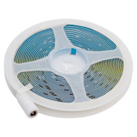 Лента светодиодная General Lighting Systems GLS-COB-512-14-24-IP20-6, 5 метров, 14Вт/м, 24В, 8мм, 512 диодов/м, 1320Лм/м, IP20, 6500К - холодный белый 502923