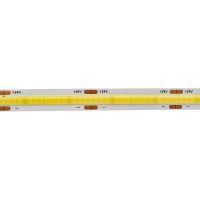 Лента светодиодная General Lighting Systems GLS-COB-512-14-24-IP20-6, 5 метров, 14Вт/м, 24В, 8мм, 512 диодов/м, 1320Лм/м, IP20, 6500К - холодный белый 502923