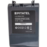 Аккумулятор (21.6 В; 2.5 Ач; Li-Ion) для Dyson Pitatel VCB-042-DYS21.6-25L