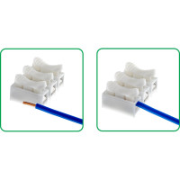 Пружинные монтажные клеммы duwi для осветительного оборудования СМК-823-3-10 2,5мм2, 5шт 26739 3