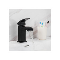 Смеситель для умывальника Gappo 35к G1007-6 литой, черный 549391