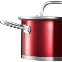 Кастрюля Regent inox 3.1л/20см с крышкой Linea STENDAL индукция 93-SD-04