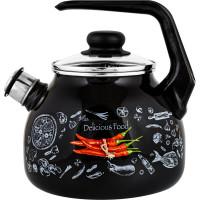 Эмалированный чайник appetite Chilli 3 л со свистком 4с209я Chilli