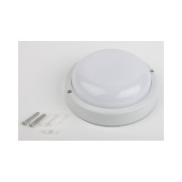 Светильник ЖКХ светодиодный настенно-потолочный IP65 18 Вт 6500 К 1710 Лм 185x185x37 матовый ЭРА SPB-201-0-65K-018 Б0054580