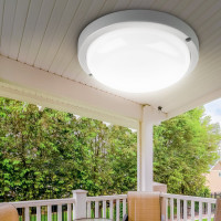 Светильник ЖКХ светодиодный настенно-потолочный IP65 18 Вт 6500 К 1710 Лм 185x185x37 матовый ЭРА SPB-201-0-65K-018 Б0054580