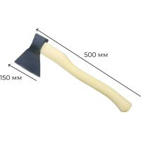 Хозяйственный кованый топор Агростройлидер 1.2 кг А1 Т7