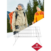 Кемпинговая решетка-гриль Forester MOBILE  2 в 1 - решетка, подставка для казана и туристич посуды, MC-2