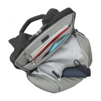 Рюкзак RIVACASE MacBook Pro and Ultrabook backpack black melange, 15.6" 8861