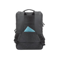 Рюкзак RIVACASE MacBook Pro and Ultrabook backpack black melange, 15.6" 8861