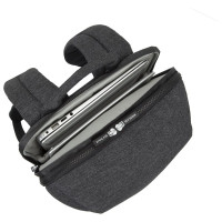Рюкзак RIVACASE MacBook Pro and Ultrabook backpack black melange, 15.6" 8861