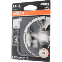 Автолампа Osram C5W SV8.5/8 LED 31мм блистер, 1шт 12V 6438DWP-01B