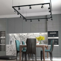 Трековый однофазный светильник NOVOTECH трехжильный светодиодный LED 2 358725