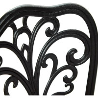 Комплект Tetchair Secret De Maison Romance стол и 2 стула, алюминиевый сплав, диаметр 60 см/высота 67 см, 53x41x89 см 10668