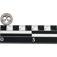 Плашка WOLFSTAR метрическая М3,0х0,5 9ХС Гост 9740 dr03050