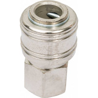 Быстроразъем пневматический с клапаном, внутренняя резьба 1/4'' Forcekraft FK-SE1-2SF(51557)