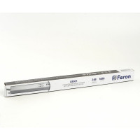 Электронный трансформатор FERON для светодиодной ленты 60W 24V (ультратонкий драйвер), LB001 48014