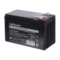 Аккумулятор свинцово-кислотный LA-1270/security 12V 7Ah, клеммы T2/ F2 GoPower 00-00015323