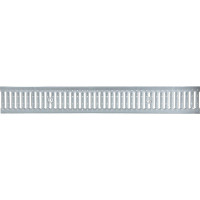 Штампованная оцинкованная решетка Aquastok Norma DN200 А15 1000x245x22 (32041А) 549100