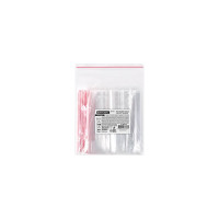 Прочные пакеты BRAUBERG EXTRA ZIP LOCK зиплок, комплект 100 шт, 10x15 cм, ПВД, 60 мкм 608170