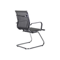 Кресло UTFC СН-300 Кайман Н/п хром СК11 черное КайманНп02