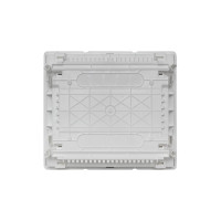 Основание силового щита EKF "Nova" (с DIN-рейками) 12 модулей IP40 PROxima nv-pbase-12